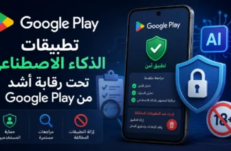 Google Play يشدد حماية المستخدمين من إساءة استخدام تطبيقات الذكاء الاصطناعي
